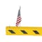 Vestil Ovrhd Door Guard with Flag 120 In. ODG-120-F - alternate 2